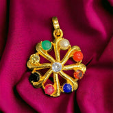 Navaratna Golden pendant